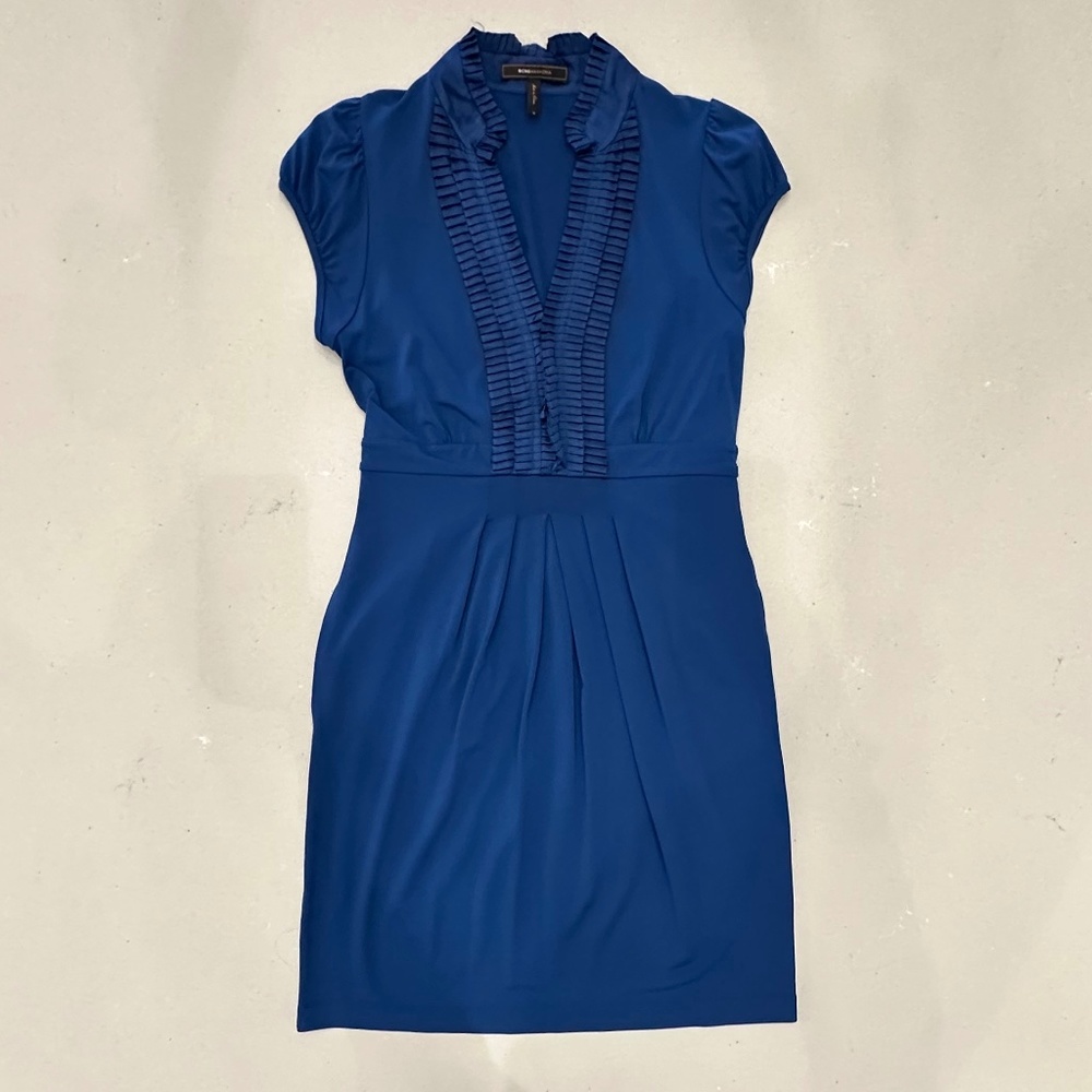 BCBG Maxazria Blue Dress